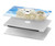 S3794 Ours polaire arctique amoureux de la peinture de phoque Etui Coque Housse pour MacBook Air 13″ - A1932, A2179, A2337