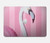 S3805 Flamant Rose Pastel Etui Coque Housse pour MacBook Air 13″ - A1932, A2179, A2337