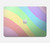S3810 Vague d'été licorne pastel Etui Coque Housse pour MacBook Air 13″ - A1932, A2179, A2337