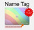 S3810 Vague d'été licorne pastel Etui Coque Housse pour MacBook Air 13″ - A1932, A2179, A2337