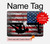 S3803 Électricien monteur de lignes drapeau américain Etui Coque Housse pour MacBook Pro 13″ - A1706, A1708, A1989, A2159, A2289, A2251, A2338