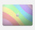 S3810 Vague d'été licorne pastel Etui Coque Housse pour MacBook Pro 13″ - A1706, A1708, A1989, A2159, A2289, A2251, A2338