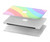 S3810 Vague d'été licorne pastel Etui Coque Housse pour MacBook Pro 13″ - A1706, A1708, A1989, A2159, A2289, A2251, A2338