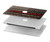 S3804 Graphique de drapeau de ligne rouge en métal de pompier Etui Coque Housse pour MacBook Pro 16″ - A2141