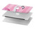 S3805 Flamant Rose Pastel Etui Coque Housse pour MacBook Pro 16″ - A2141