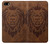 S2529 Leo Zodiac Tattoo Brown Graphic Print Etui Coque Housse pour iPhone 5 5S SE
