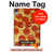 S0236 Pizza Etui Coque Housse pour iPad mini 6 7, iPad mini (2021,2024)