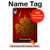 S0820 Casque Masque Samurai Etui Coque Housse pour iPad mini 6 7, iPad mini (2021,2024)