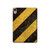 S2231 Noir et Jaune Ligne de risque rayé Etui Coque Housse pour iPad mini 6 7, iPad mini (2021,2024)
