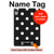 S2299 Noir Pois Etui Coque Housse pour iPad mini 6 7, iPad mini (2021,2024)