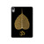 S2331 Feuille d'or bouddhiste Symbole de l'OM Etui Coque Housse pour iPad mini 6 7, iPad mini (2021,2024)