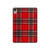 S2374 Motif Tartan Rouge Etui Coque Housse pour iPad mini 6 7, iPad mini (2021,2024)