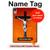 S2421 Jésus-Christ sur la croix Etui Coque Housse pour iPad mini 6 7, iPad mini (2021,2024)