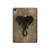 S2516 Elephant Peau Imprimé graphique Etui Coque Housse pour iPad mini 6 7, iPad mini (2021,2024)