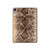 S2875 Rattle Serpent Imprimé graphique Peau Etui Coque Housse pour iPad mini 6 7, iPad mini (2021,2024)