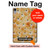 S2987 Crème Biscuits Cracker Etui Coque Housse pour iPad mini 6 7, iPad mini (2021,2024)
