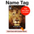 S3182 Lion Etui Coque Housse pour iPad mini 6 7, iPad mini (2021,2024)