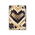 S3417 Diamant Rattle Serpent graphique Imprimer Etui Coque Housse pour iPad mini 6 7, iPad mini (2021,2024)