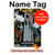 S3745 Carte de tarot la tour Etui Coque Housse pour iPad mini 6 7, iPad mini (2021,2024)