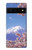 S1060 Mont Fuji Sakura fleur de cerisier Etui Coque Housse pour Google Pixel 6