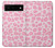 S2213 Motif rose Léopard Etui Coque Housse pour Google Pixel 6