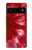 S2480 Tie dye rouge Etui Coque Housse pour Google Pixel 6