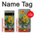 S2937 Claude Monet Bouquet de tournesols Etui Coque Housse pour Google Pixel 6
