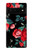 S3112 Motif floral Rose Noir Etui Coque Housse pour Google Pixel 6