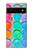 S3235 Mélange aquarelle Etui Coque Housse pour Google Pixel 6