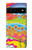 S3407 hippie Art Etui Coque Housse pour Google Pixel 6