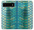 S3414 Vert Serpent Échelle graphique Imprimer Etui Coque Housse pour Google Pixel 6