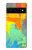 S3423 Coup de pinceau Etui Coque Housse pour Google Pixel 6