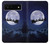 S3508 Noël Père Noël Lune Etui Coque Housse pour Google Pixel 6