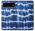 S3671 Tie Dye bleu Etui Coque Housse pour Google Pixel 6