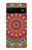 S3694 Modèle d'art hippie Etui Coque Housse pour Google Pixel 6