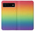 S3698 Drapeau de fierté LGBT Etui Coque Housse pour Google Pixel 6