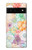 S3705 Fleur florale pastel Etui Coque Housse pour Google Pixel 6