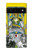S3739 Carte de tarot le char Etui Coque Housse pour Google Pixel 6