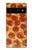 S0236 Pizza Etui Coque Housse pour Google Pixel 6 Pro