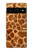 S0422 girafe Peau Etui Coque Housse pour Google Pixel 6 Pro