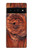 S0603 Bois imprimé graphique Etui Coque Housse pour Google Pixel 6 Pro