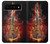 S0864 Violon feu Etui Coque Housse pour Google Pixel 6 Pro