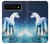 S1130 licorne Cheval Etui Coque Housse pour Google Pixel 6 Pro