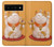 S1217 Maneki Neko Lucky Cat Etui Coque Housse pour Google Pixel 6 Pro