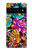 S1630 Poissons japonais Oriental Tatouage Etui Coque Housse pour Google Pixel 6 Pro