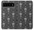 S2371 Crâne Motif monochrome Millésime Etui Coque Housse pour Google Pixel 6 Pro