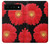 S2478 fleur rouge Daisy Etui Coque Housse pour Google Pixel 6 Pro