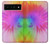 S2488 Tie Dye Couleur Etui Coque Housse pour Google Pixel 6 Pro