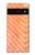 S2700 Poisson Saumon graphique Etui Coque Housse pour Google Pixel 6 Pro