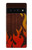 S2988 Voiture de rallye Neumáticos Feu Etui Coque Housse pour Google Pixel 6 Pro